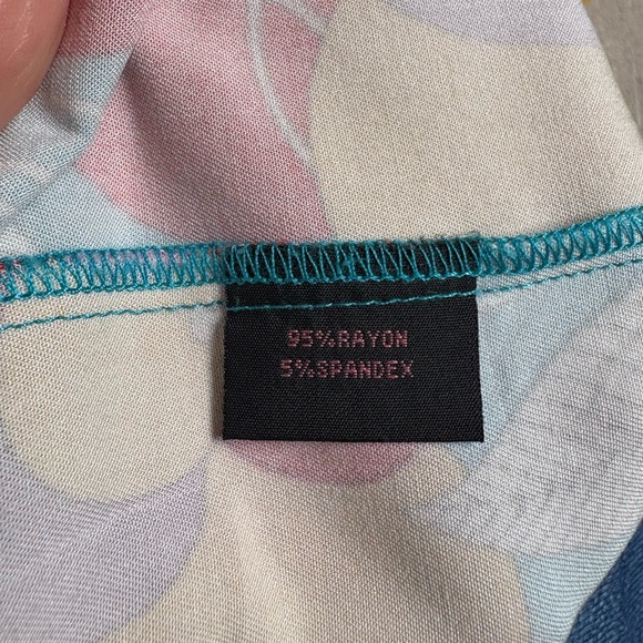 Trashy Diva Colorful Tie Top and Matching Skirt Set with Matching Scarf Size 12 - Picture 7 of 7